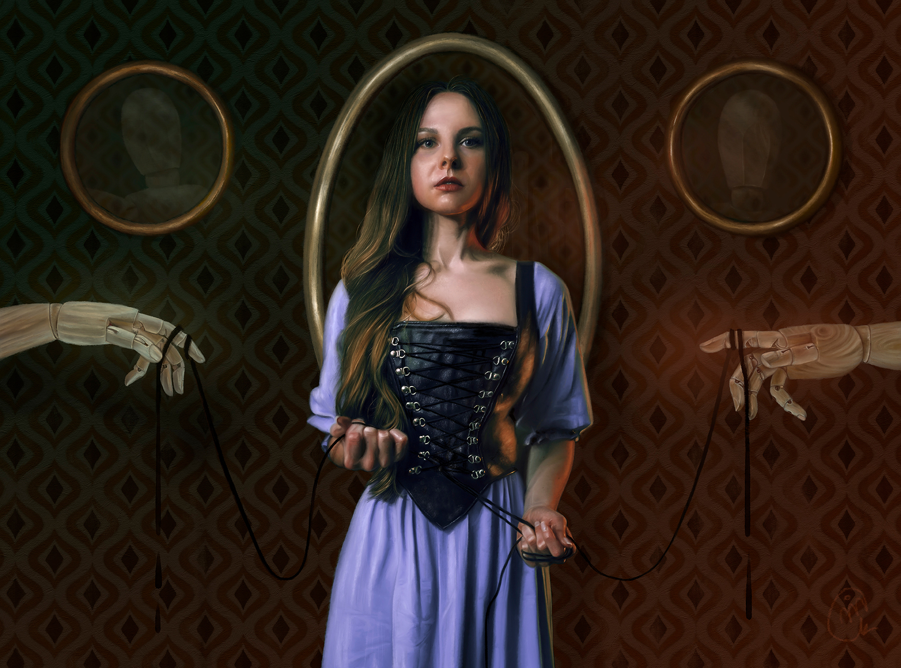 "Divino don" - 95 x 70 cm